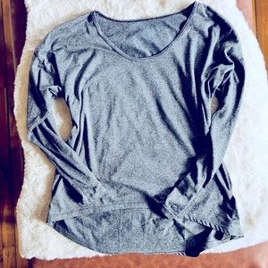 Champion High Low LS Top